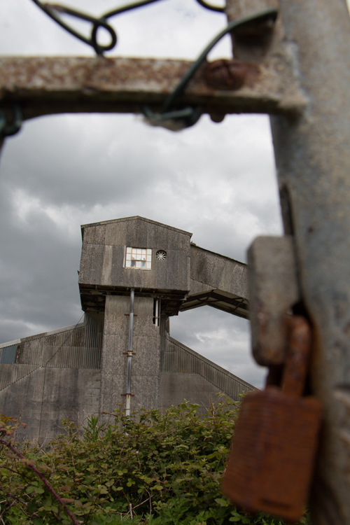 Industrial buildings.
