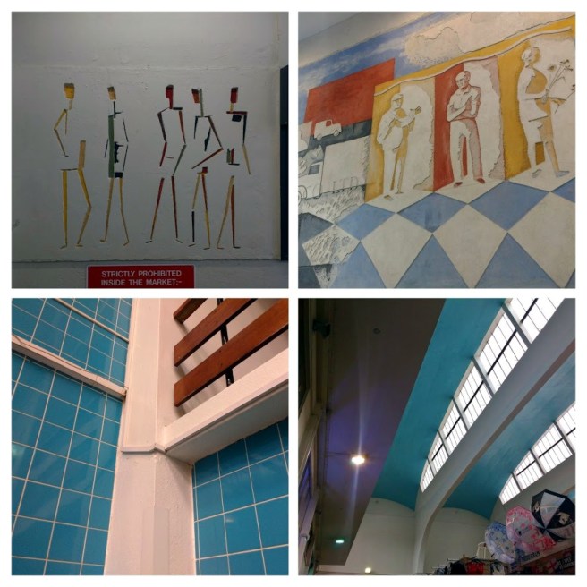 Murals and architectural details