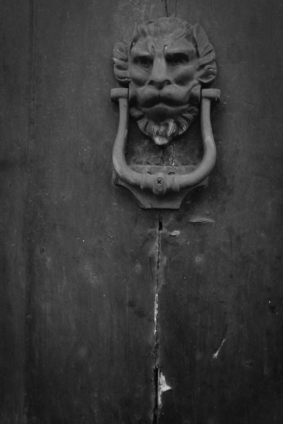 A beastly doorknocker