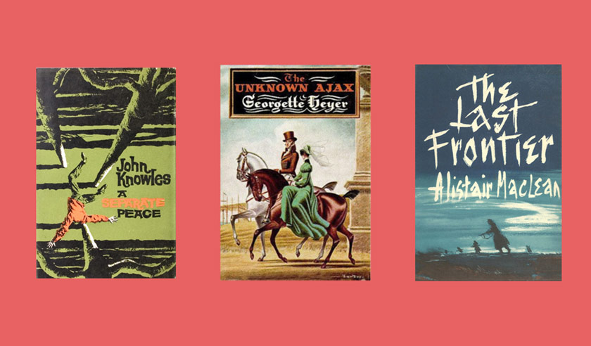 Covers of the three books.