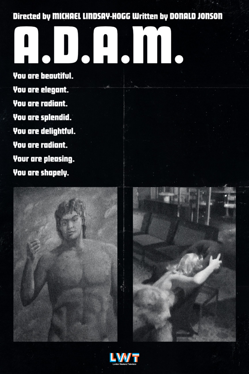 My poster for A.D.A.M. in 1970s style.