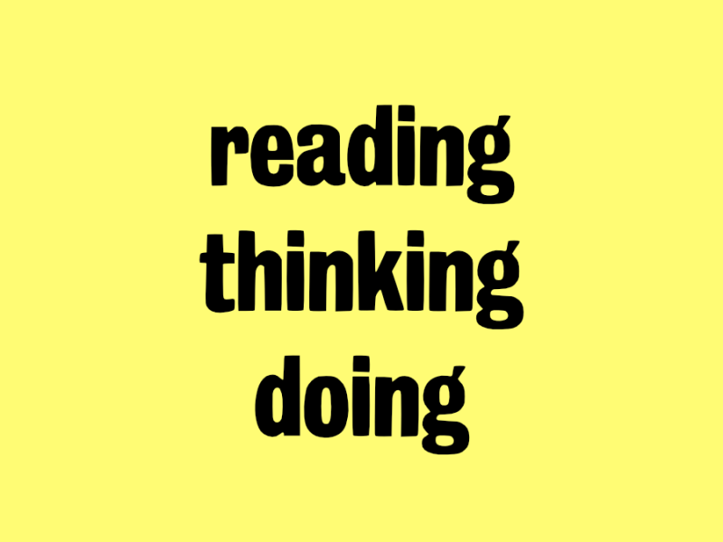 Reading, thinking, doing December&nbsp;2025